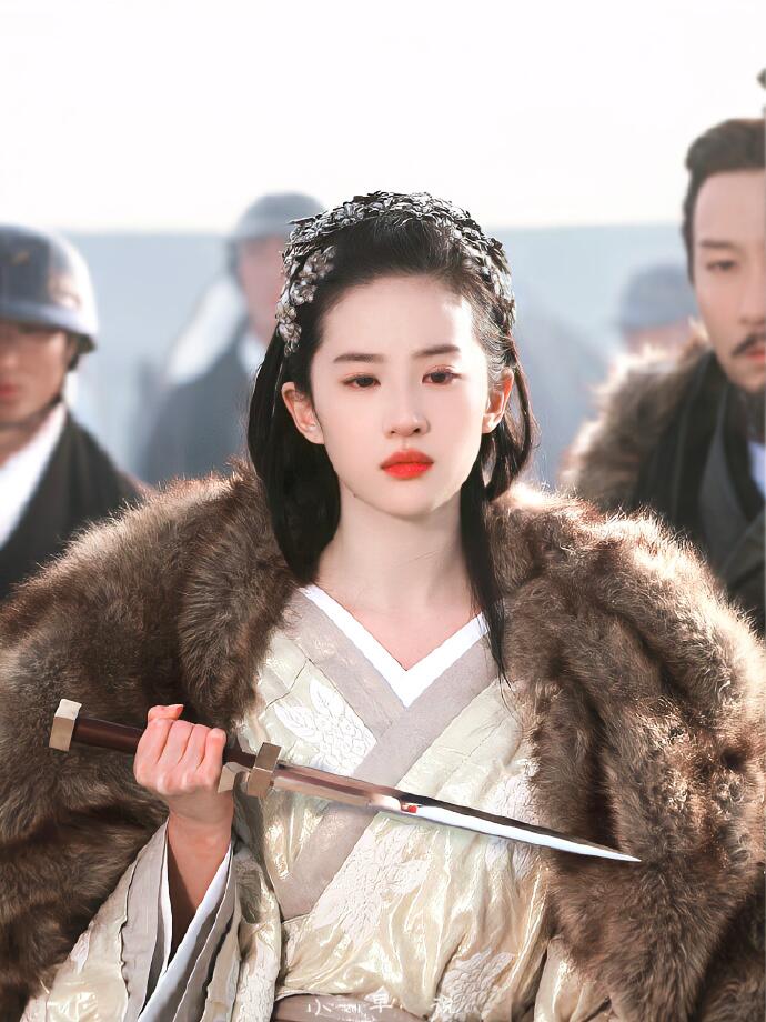 刘亦菲的虞姬很美,刘亦菲虞姬惊艳亮相