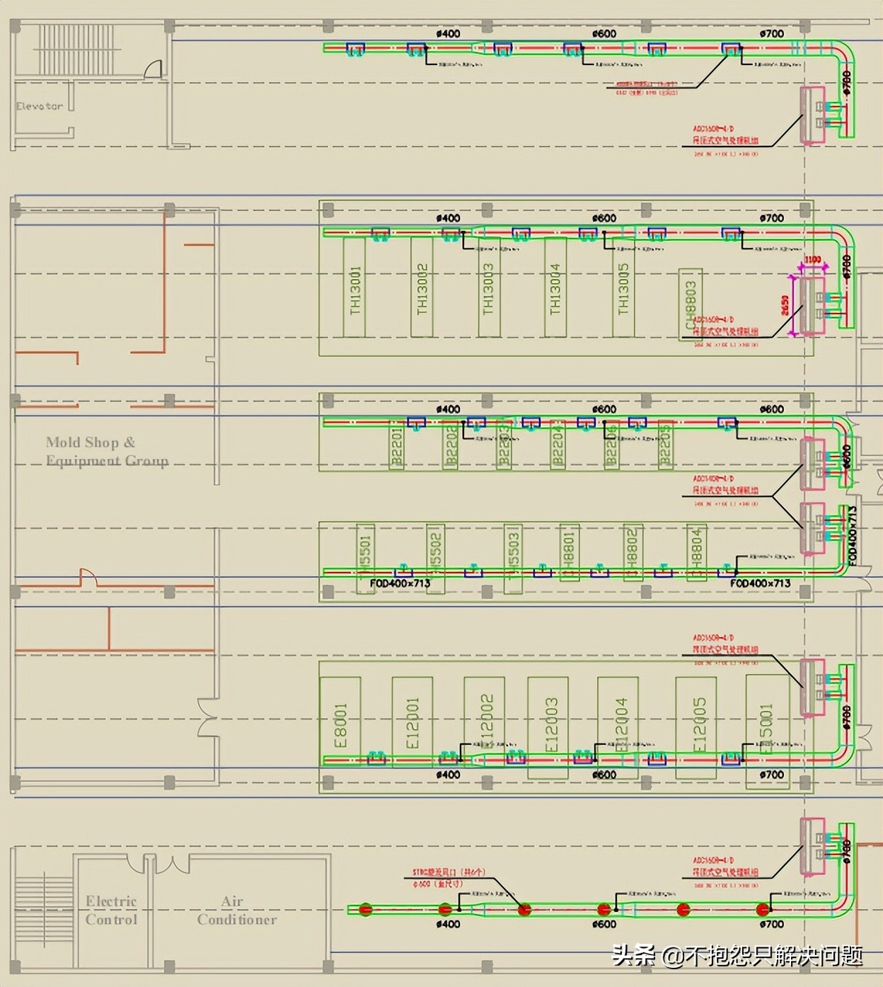 087沉墨的猫：节能精选010注塑车间空调节能改造方案