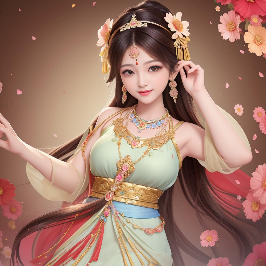 ai绘画古风蓝色,ai绘图古风美人系列