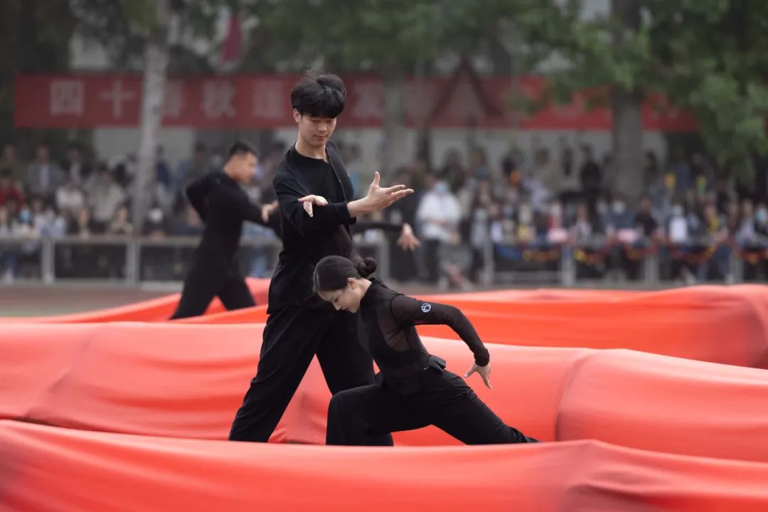 黄河科技学院运动会体育系,黄河科技学院运动会开幕式