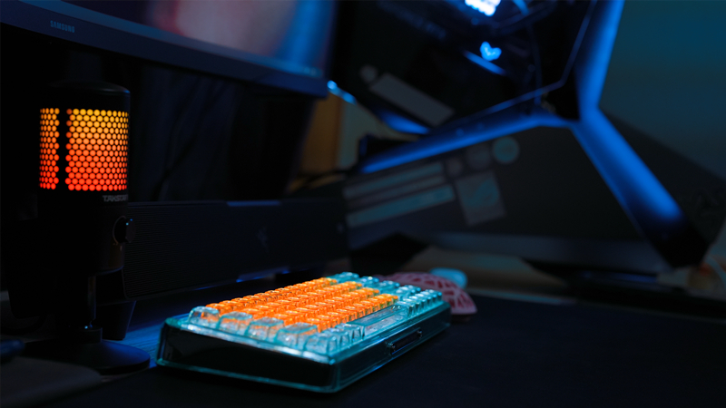 lofree洛斐机械键盘测评,洛斐全透明机械键盘