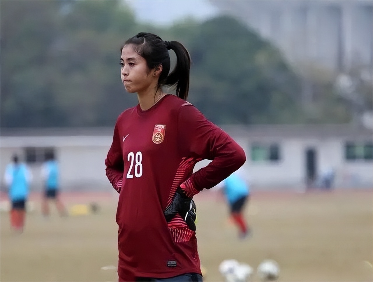 女足最美门将赵丽娜,女足守门员赵丽娜身高多少