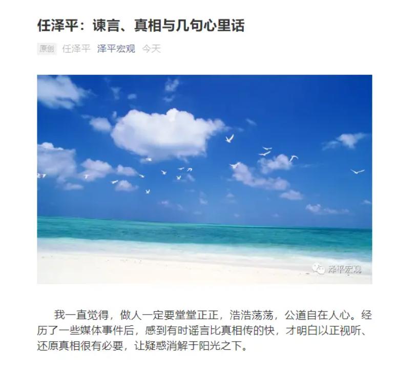 任泽平该不该判刑,任泽平为什么要离开恒大