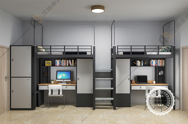 小公寓床双层,双层学生公寓床怎么样