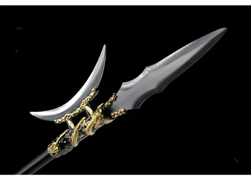 古代冷兵器摆件青龙偃月刀,盘点中国古代十大冷兵器