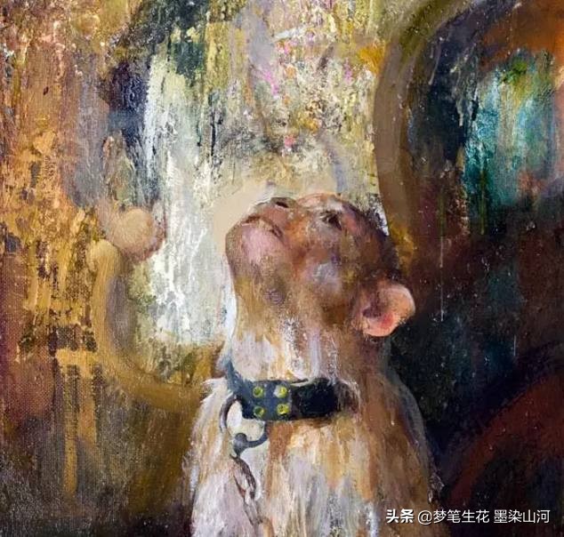 高清油画静物大师作品,欣赏超写实人物油画