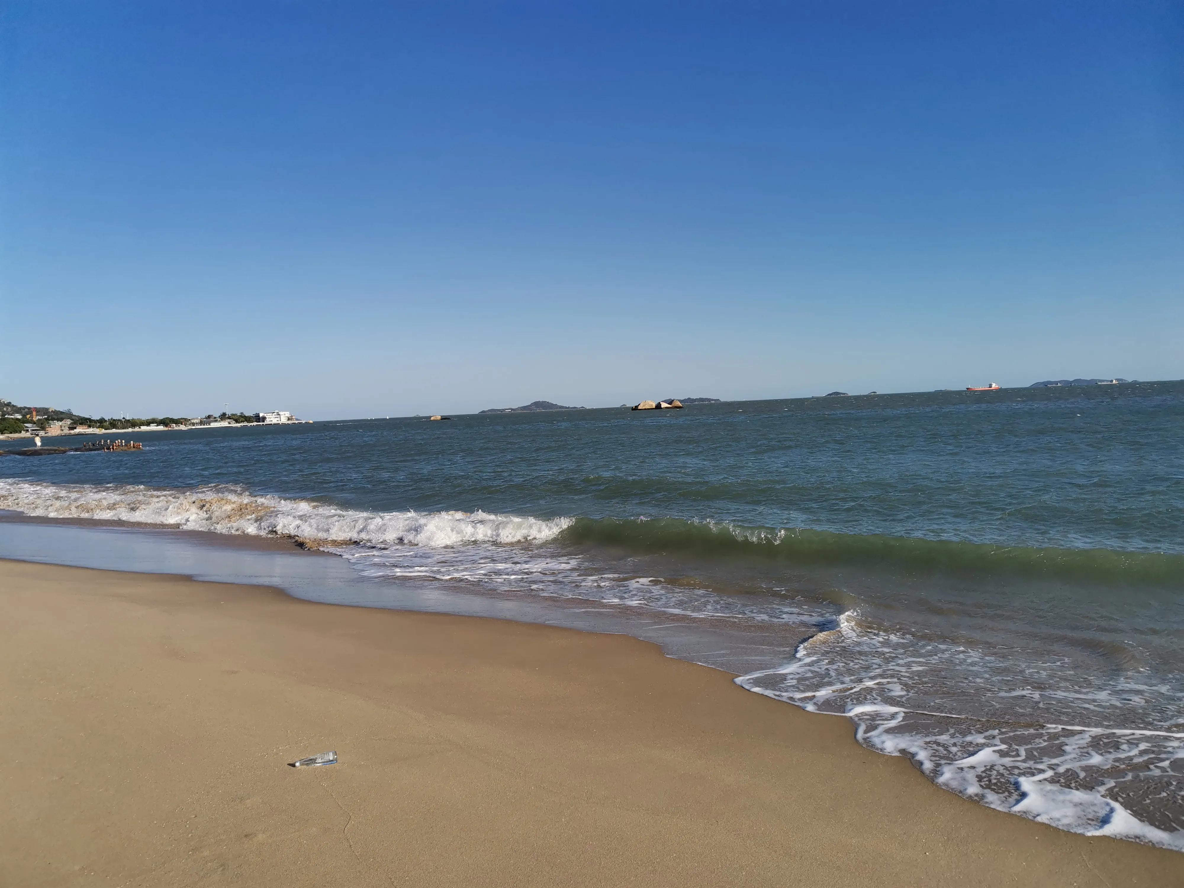 厦门的蓝天白云大海,厦门的海厦门的天空