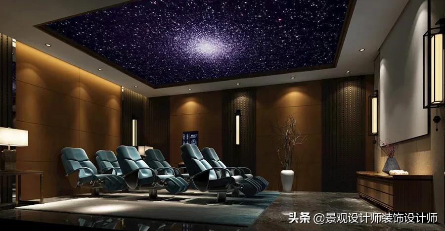 家庭影院KTV设计图纸,家庭ktv与家庭影院一体设计