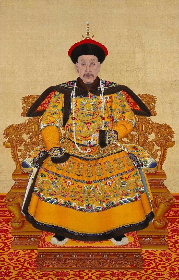 乾隆皇帝最真实的画像,乾隆皇帝的真实画像