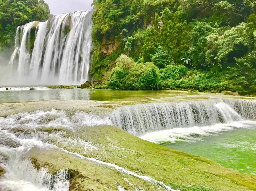 醉美多彩贵州之黄果树瀑布,大自然高清风景贵州黄果树瀑布