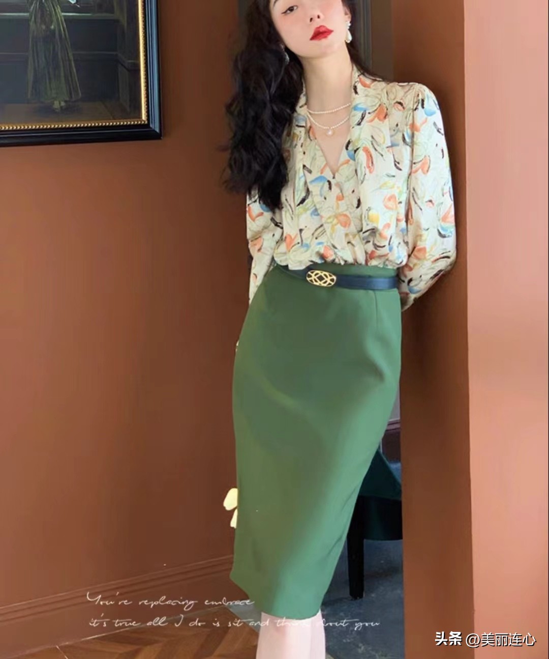 中年女性洋气优雅气质阔腿裤 (中年女装妈妈款高级优雅秋装)