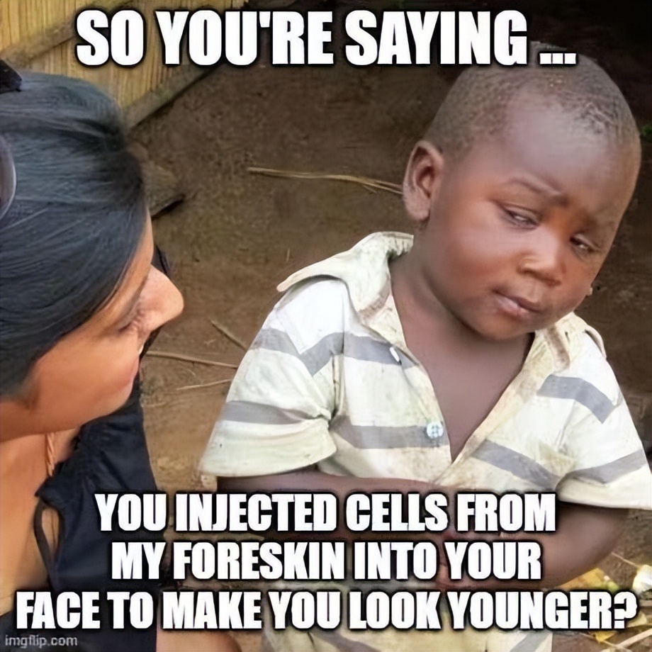 被割下的包皮,被割的包皮