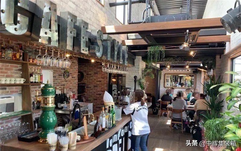 露天复古小资情调咖啡馆,日本小巷复古风咖啡馆