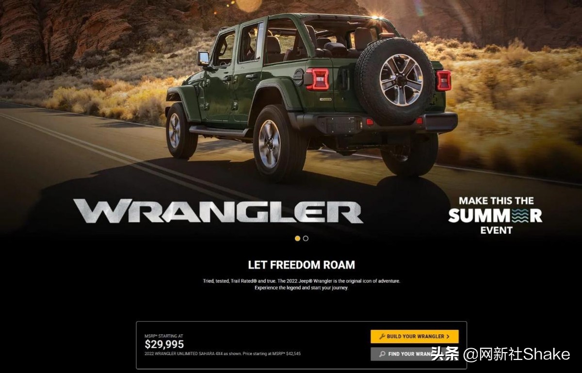 jeep全新换代,jeep新的一年新征程