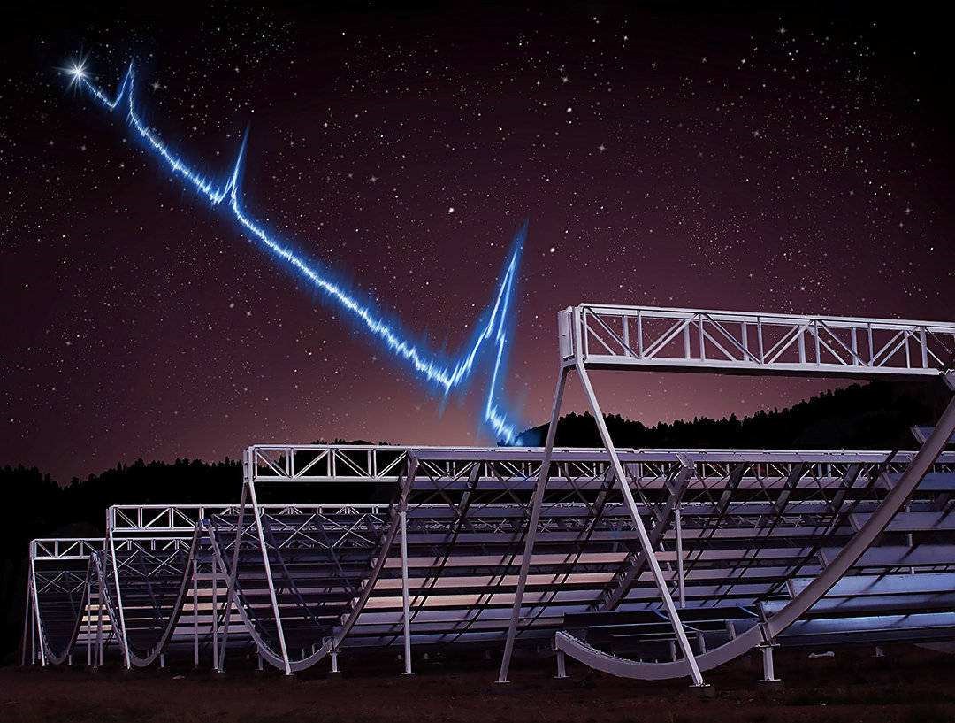 30亿光年以外的神秘信号,30亿光年外星系发出神秘信号