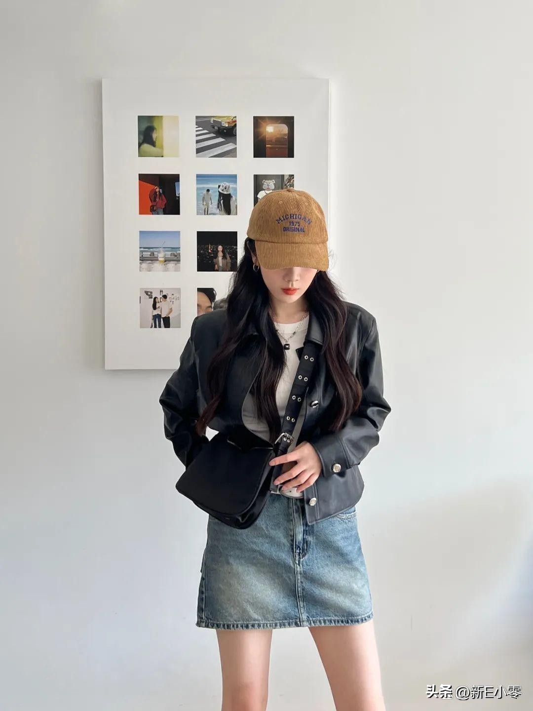 2024早春新款皮衣大码,一件皮衣有多百搭