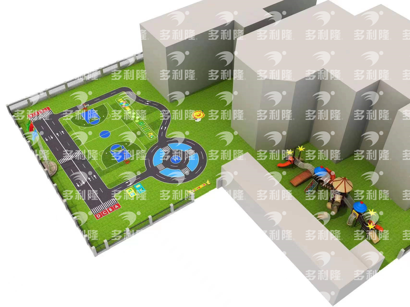 人造草坪会褪色吗,人造草坪隔热吗