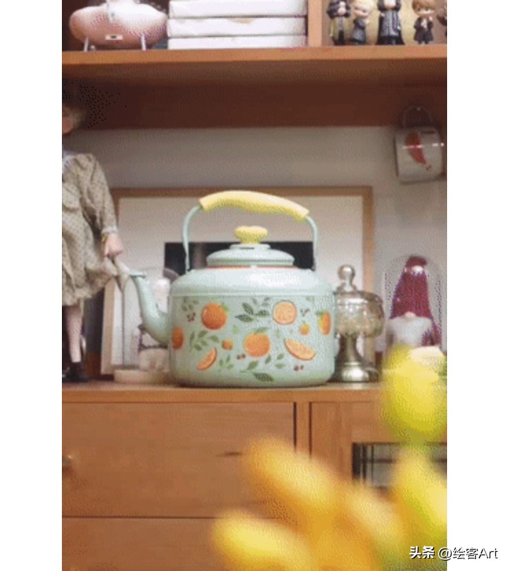 插画师的家里,插画师笔下温馨的家