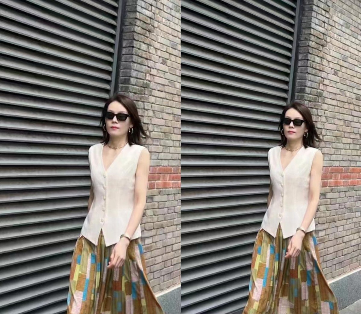 中年女士穿搭技巧高个子穿搭,做个时尚的中年少女随性穿搭