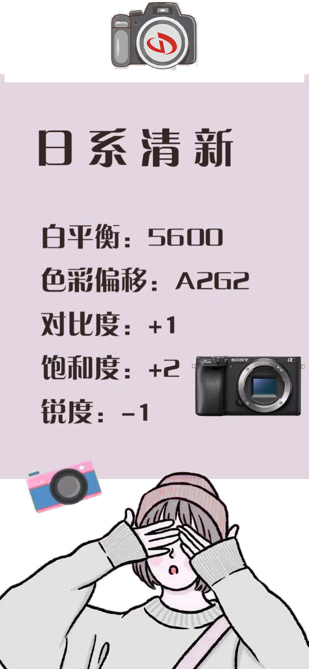 索尼相机参数设置,索尼相机参数设置教程