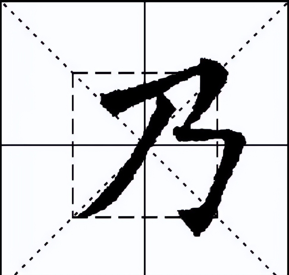 欧阳询九成宫结体三十六法下,欧阳询九成宫临摹法精解