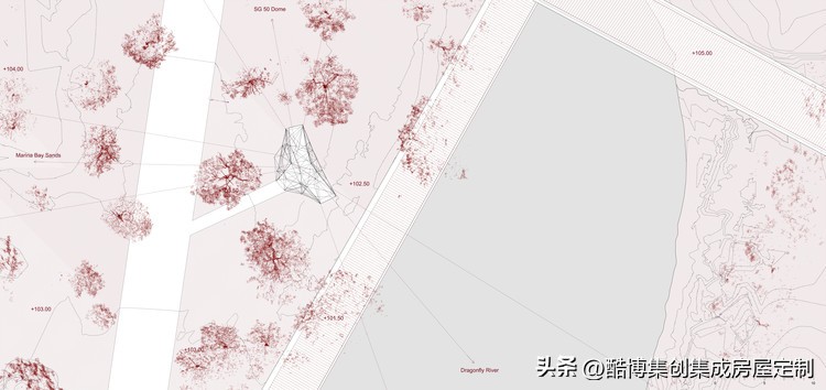 新加坡空气网亭，3D打印的不锈钢‘灯笼’/AIRLAB