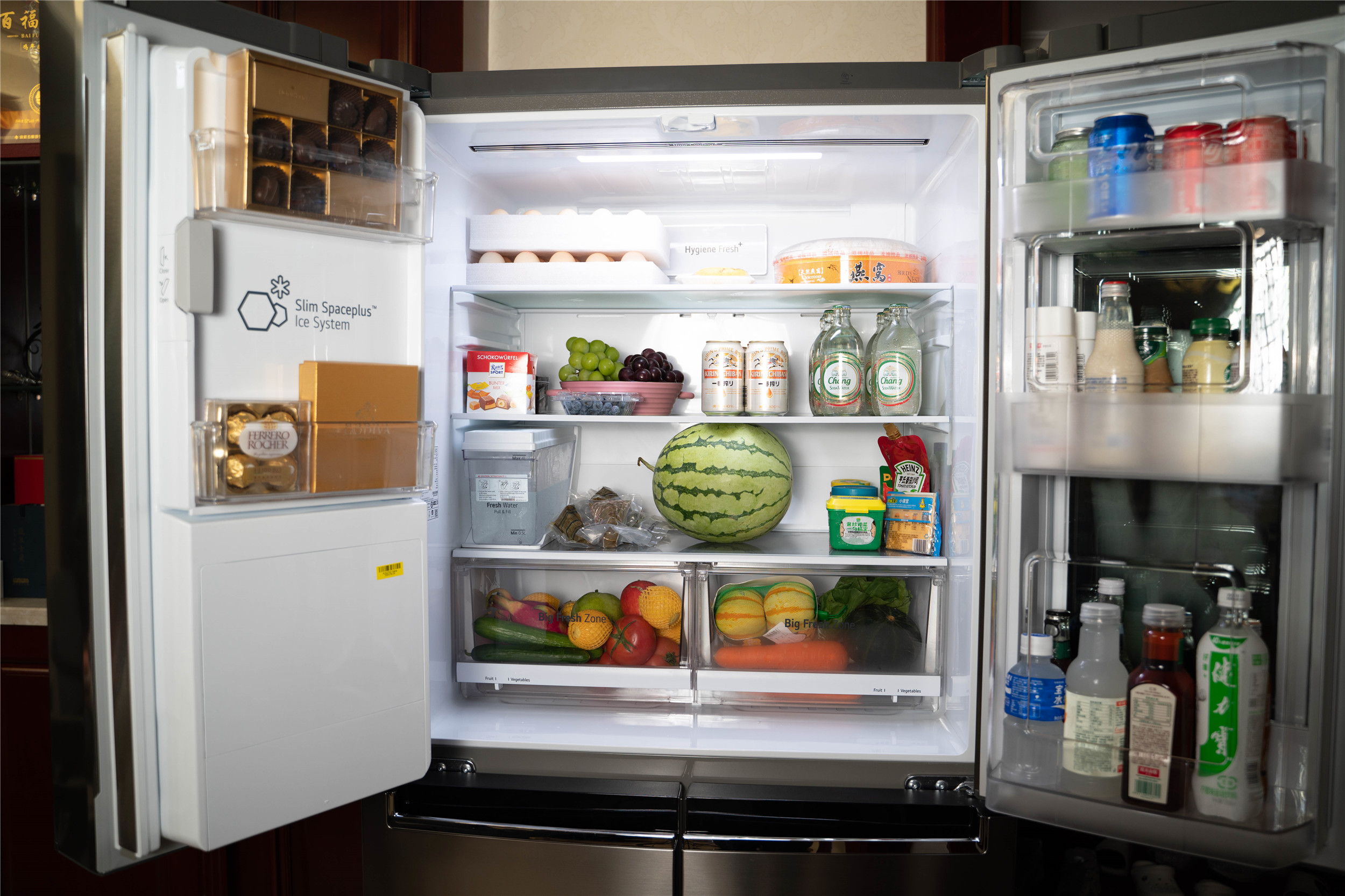 让我恩宠有加的冰箱是啥样的？LG敲一敲制冰冰箱测评体验