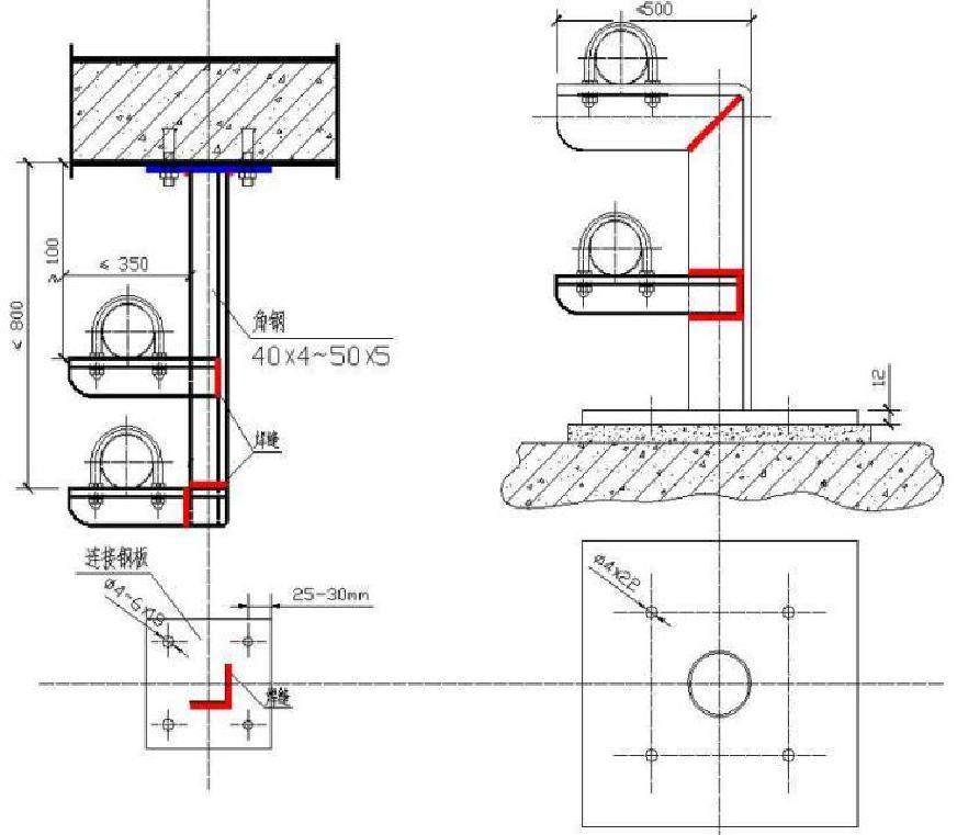 装配式支吊架组装流程及安装步骤,支吊架制作与安装标准做法