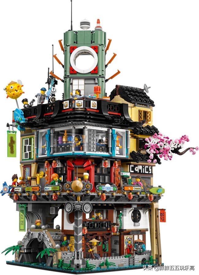 最大盒的乐高积木拼装视频,用十个乐高还原最大的乐高套装