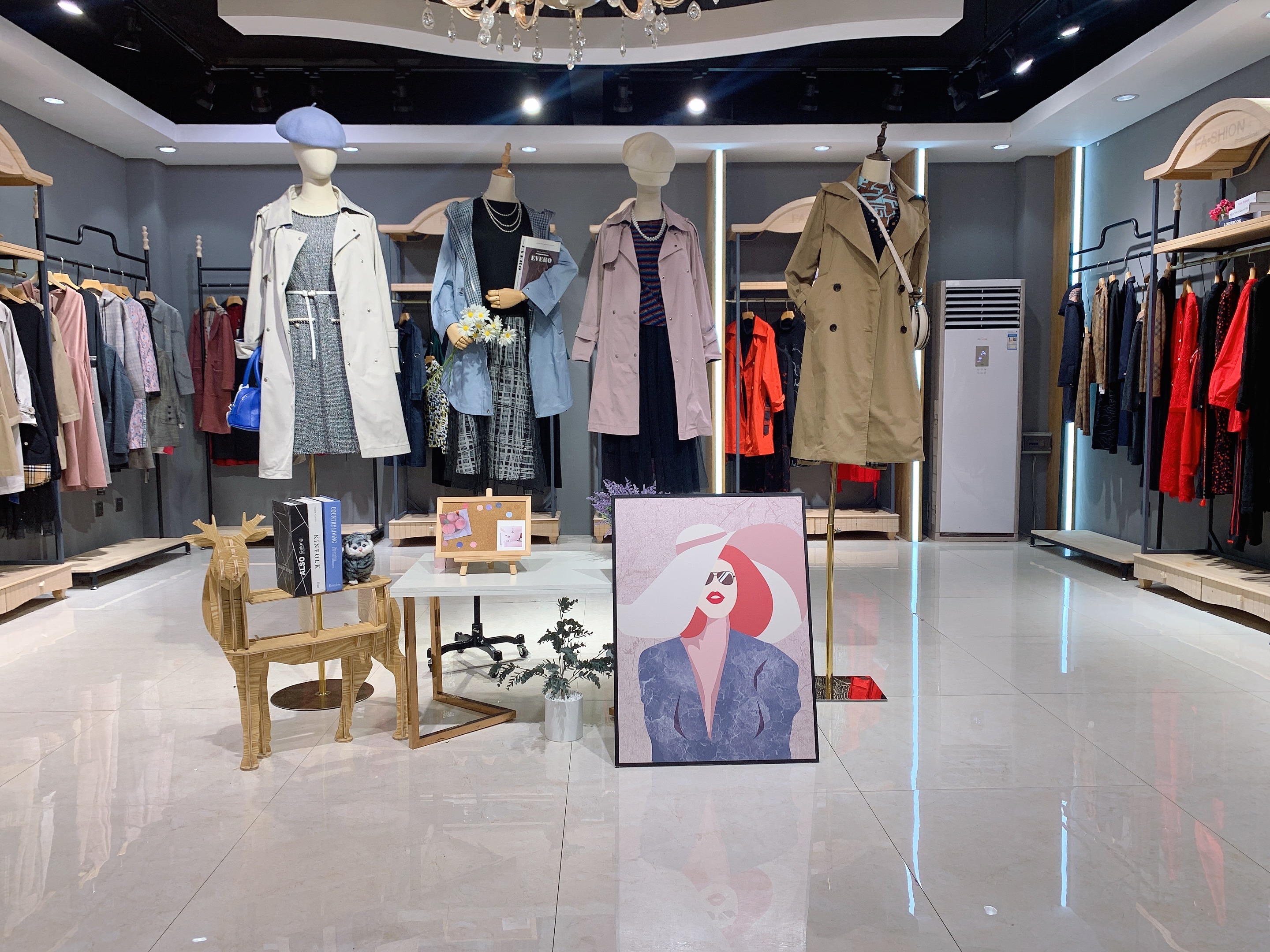 lily品牌女装尾货批发,lily女装清仓特价毛衣