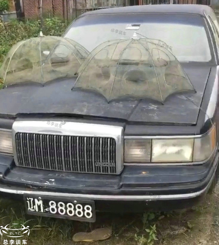 6辆废弃经典名车,黑白车牌经典老车