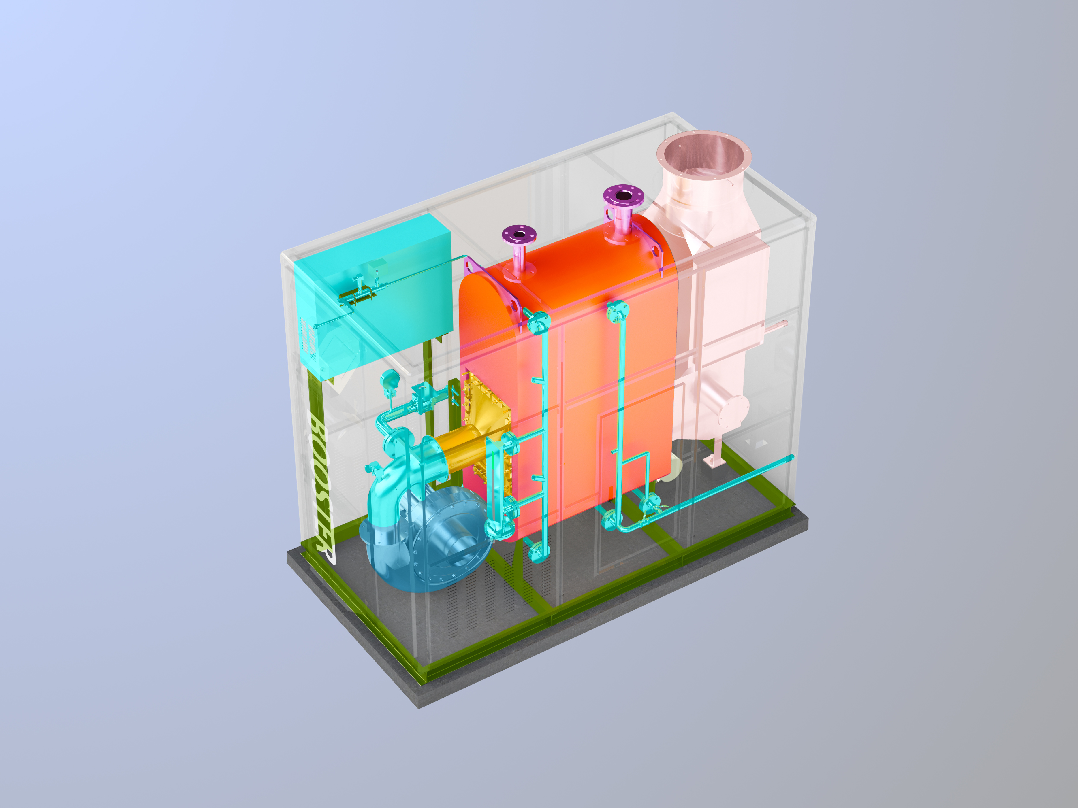 洗涤厂为什么使用蒸汽锅炉,纺织厂为什么要加湿