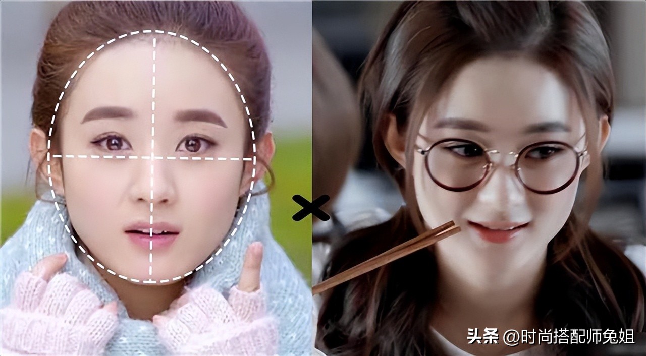1分钟判断你的脸型适合什么眼镜,短脸适合戴什么样的眼镜