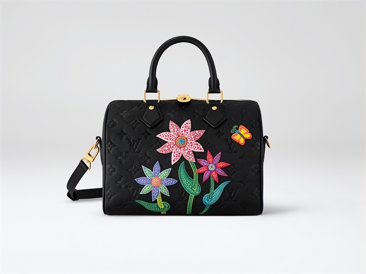 lv草间联名最难买款包,lv草间弥生联名