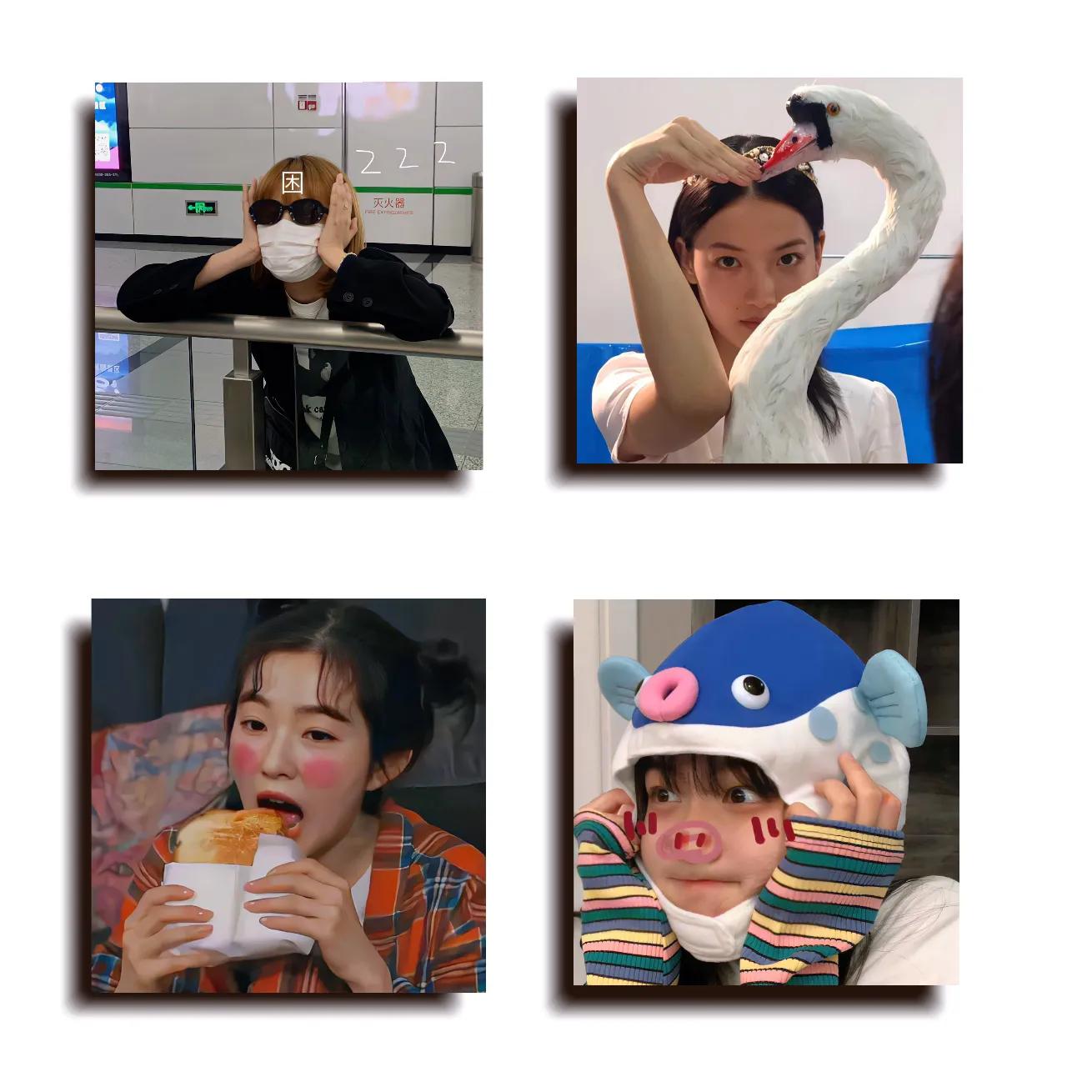 沙雕的闺蜜头像图片三人,闺蜜专用沙雕头像