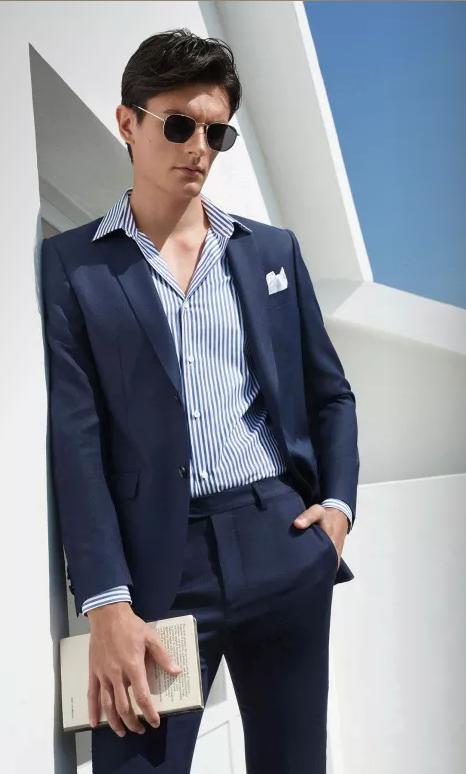 定制的西装怎么样才算合身,定制西装很合身