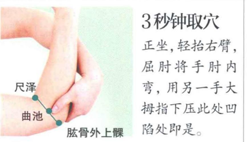 曲池穴有祛湿热的作用吗,消水肿的方法曲池穴