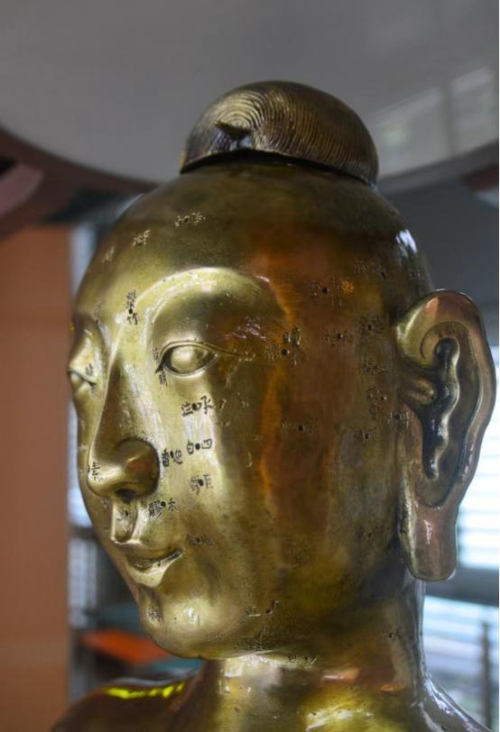 日本针灸铜人,日本古代铜人针灸