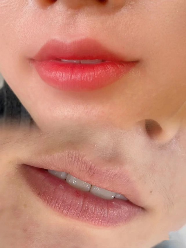 每个女人都是完美唇型,超详细唇部改色教学,纹出红润双唇