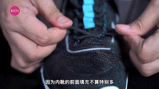 闪电9实战测评球鞋显微镜,闪电9拆解