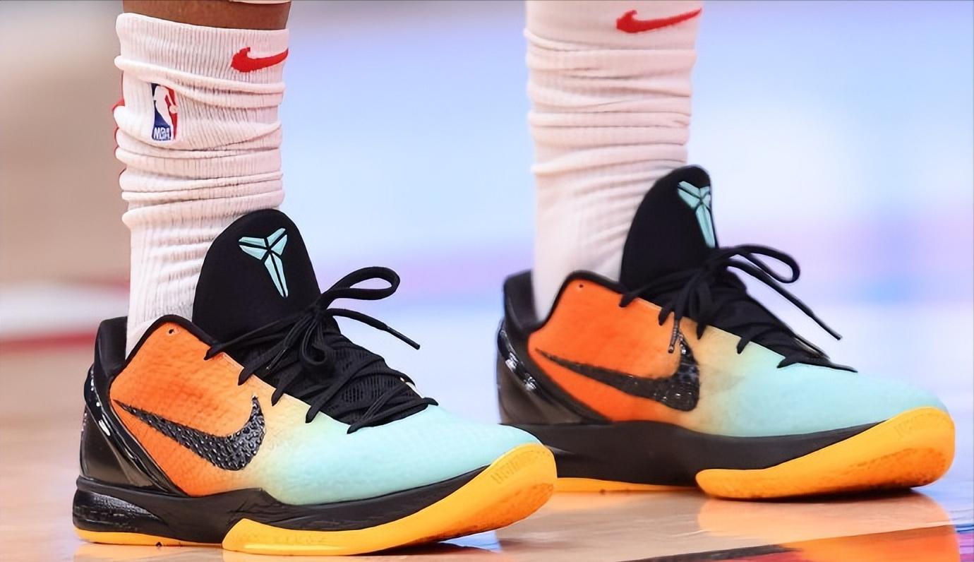 NBA球员上脚:欧文的球鞋颜值太顶了,中国球鞋很帅气