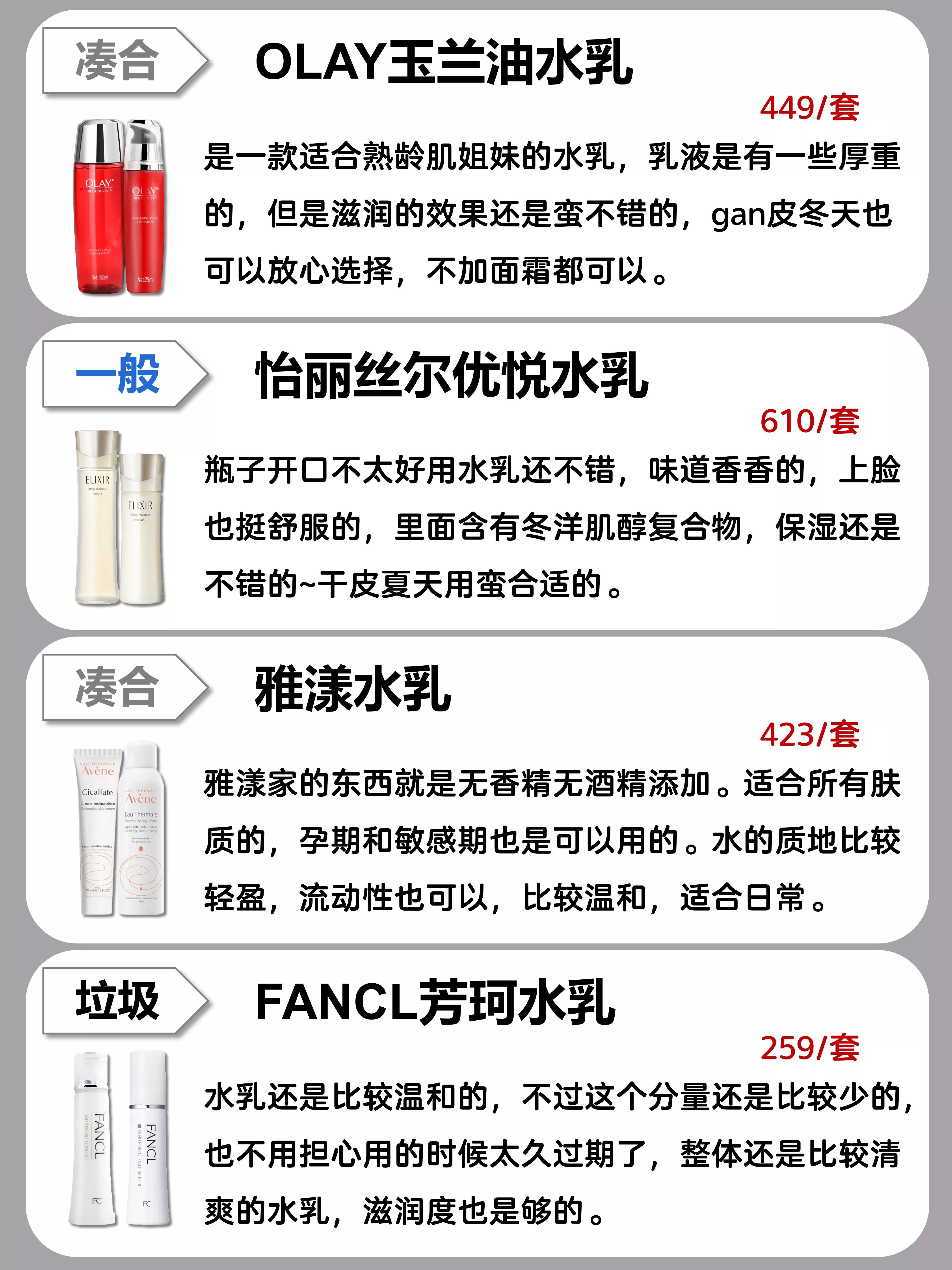 十大公认好用的水乳国货,好用的国货水乳排行榜前十强