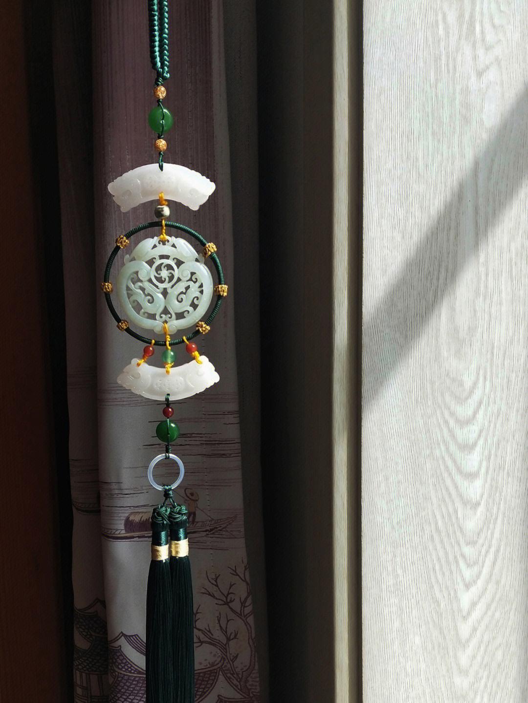 古人配饰,文玩古法流苏配饰