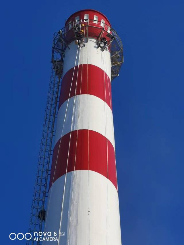 烟囱维修美化施工,烟囱防腐美化公司