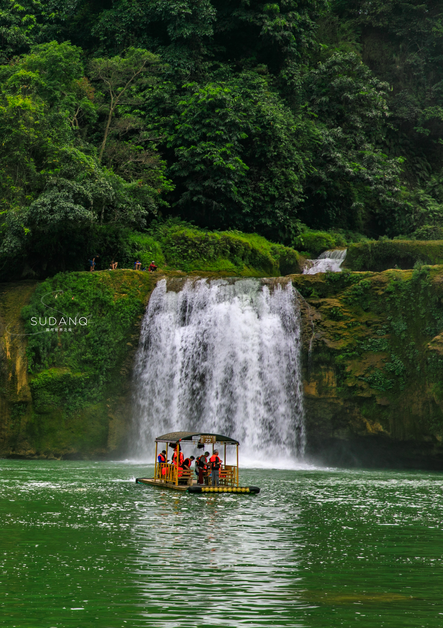 广西边境有一条跨国瀑布：亚洲第一大，是中国最美的六大瀑布之一