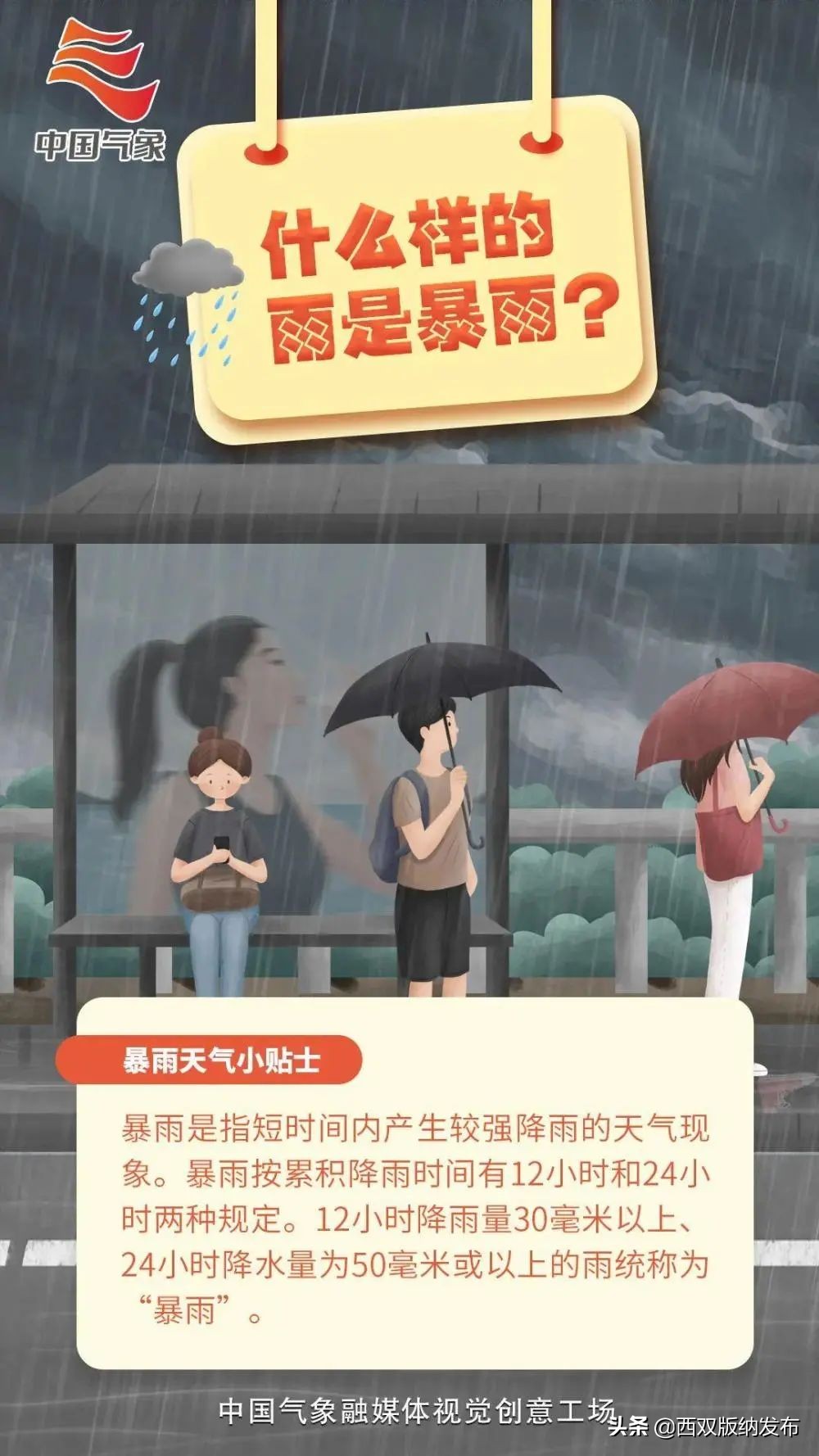 提醒云南省发布暴雨黄色预警,云南景洪气象台预警今天