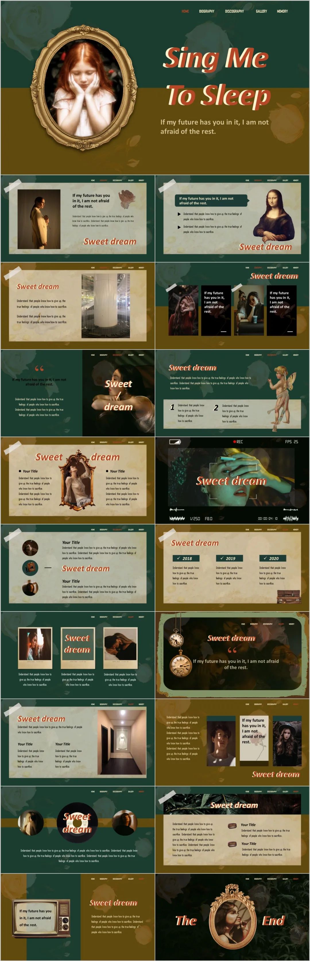 世界名画ppt模板,世界名画介绍ppt模板