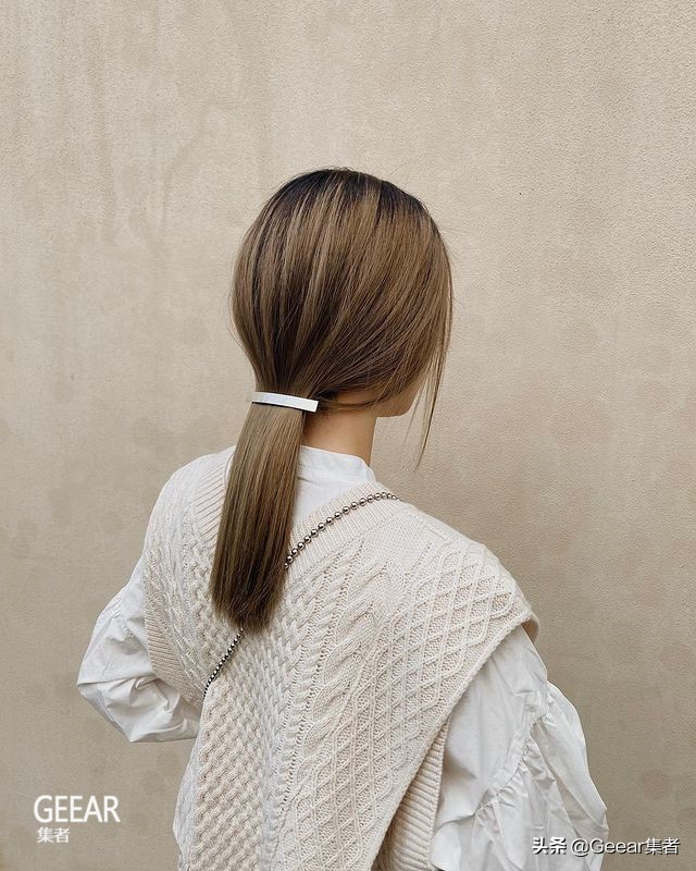 简约日系小清新编发,秋冬简单甜酷编发