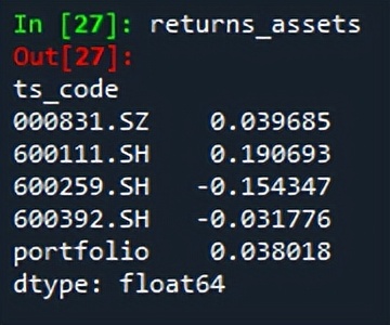 投资组合的对数收益率公式,投资组合预期收益率计算公式