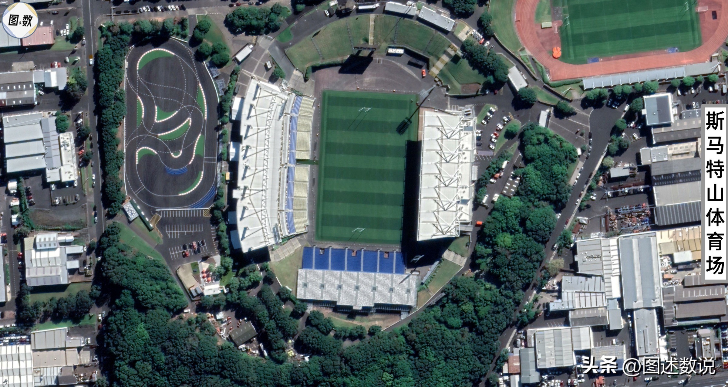 斯马特山,斯马特山体育场